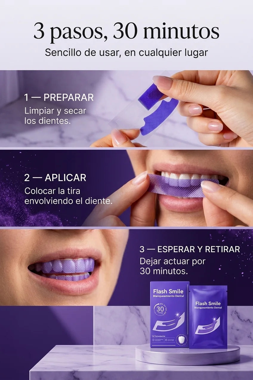 Flash Smile - Modo de uso